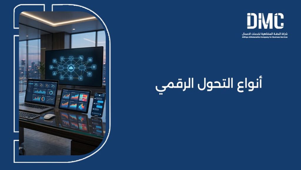أنواع التحول الرقمي