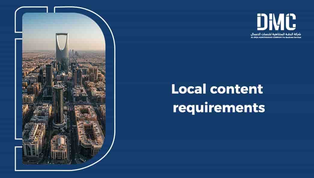 Local content requirements